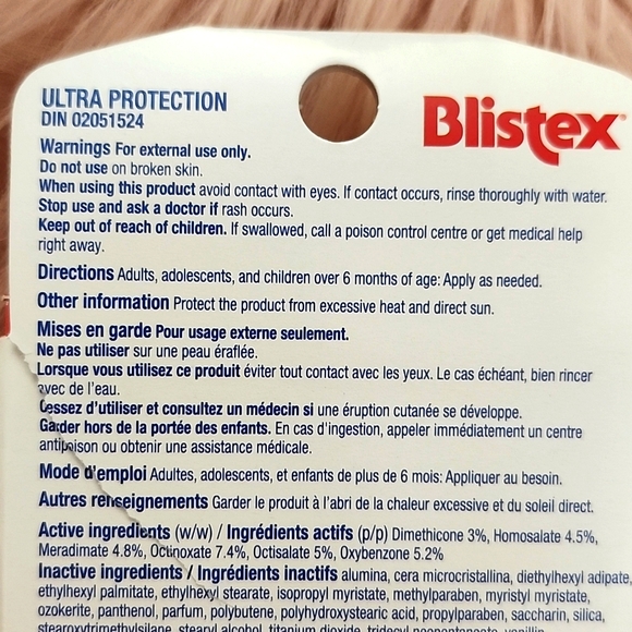 Brand New BLISTEX SPF LIP BALM-4CT - Picture 4 of 4